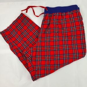 Ll bean flannel sleep pants Plus 3X red plaid